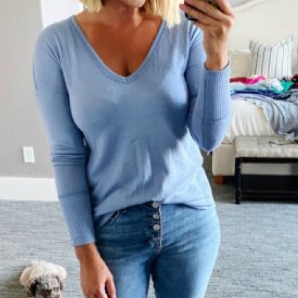 Abercrombie Cozy V~ Neck Legging Tee (M)